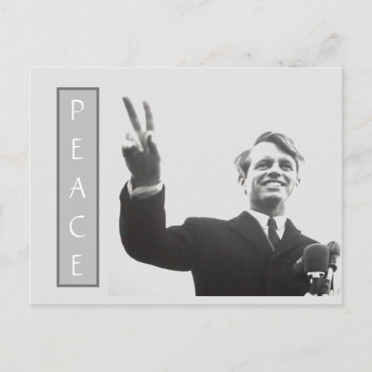 RFK PEACE BRIEFKAART (Voorkant)