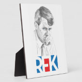 RFK: Robert Kennedy Fotoplaat (Zijkant)
