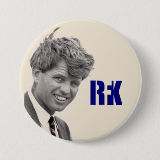 RFK RONDE BUTTON 7,6 CM (Voorkant)