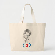 RFK Tekening met RFK-tekst in rood en blauw