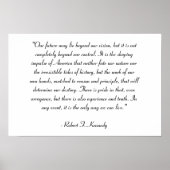 RFK's Call Poster (Voorkant)