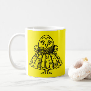 RG RA Ei Kunst Koffiemok
