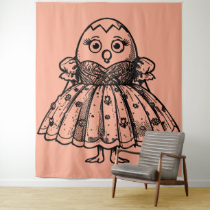 RG RA Ei Kunst Wandkleed