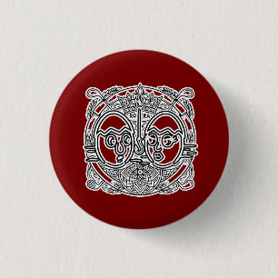 RG RA Eierkunst Ronde Button 3,2 Cm