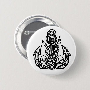 RG RA Eierkunst Ronde Button 5,7 Cm