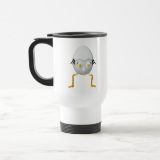 RG & RA Grappig Ei Karakter Schattig Ontwerp Reisbeker