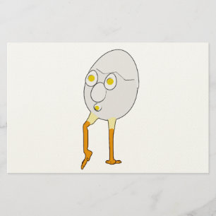 RG & RA Grappig Eipersonage Leuk Ontwerp Briefpapier
