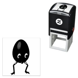 RG & RA Grappig Eipersonage Leuk Ontwerp Zelfinktende Stempel