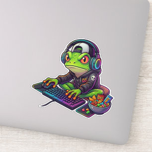 RGB Chaos Gamer Kikker Sticker
