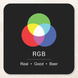 RGB Echt Goed Bier Ontwerper Onderzetter