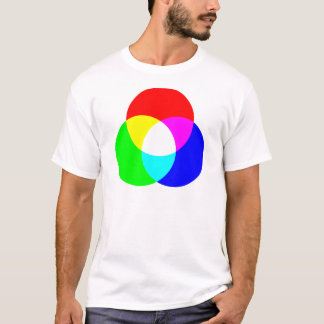 RGB-kleurenmodel T-shirt