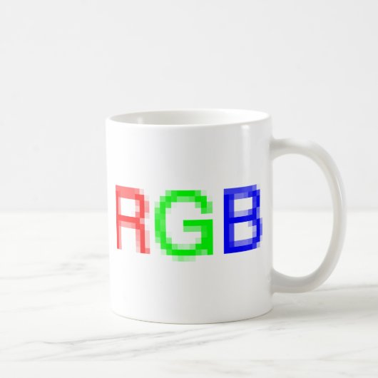 RGB-pixels Koffiemok (Rechts)