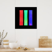 RGB (poster 24x24 inch) Poster (Keuken)