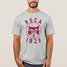 RGCA Mannen Basic T-shirt Red Logo