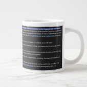 RGPhoto Wermz Logo with Description Giant Coffee M Extra Grote Beker (Rechts)