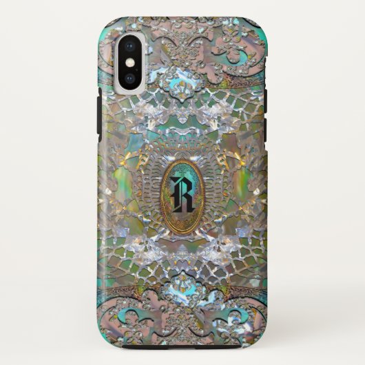 Rhadmache Monogram Case-Mate iPhone Case (Achterkant)