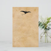 Rhamphorhynchus Dinosaur Briefpapier (Staand voorkant)