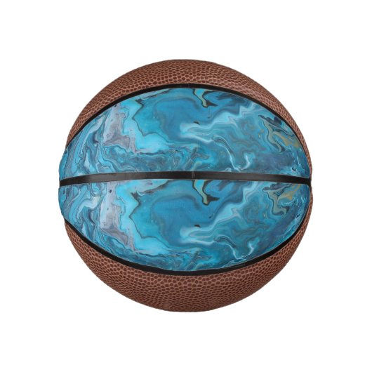 Rhapsodie in het turquoise basketbal (Voorkant)