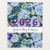 Rhapsodie personnalisable 2026 - Hydrangea violet (Devant)