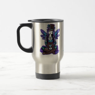 "Rhapsody" Gothic Absinthe Fairy Art Travel Mug Reisbeker