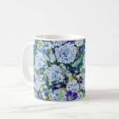 Rhapsody - Hydrangea et Poppy Floral Mug (Devant gauche)