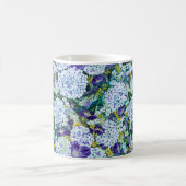 Rhapsody - Hydrangea et Poppy Floral Mug (Centre)
