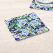 Rhapsody Hydrangea Floral Onderzetter (Schuin)