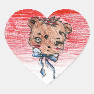 Rhea: hart Sticker