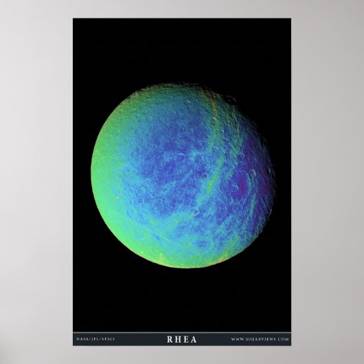 Rhea's wispen in kleur poster (Voorkant)