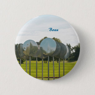 Rheinaue Park in Bonn Ronde Button 5,7 Cm