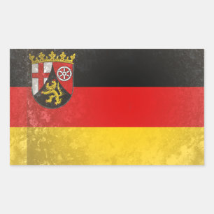 Rheinland-Pfalz Rechthoekige Sticker
