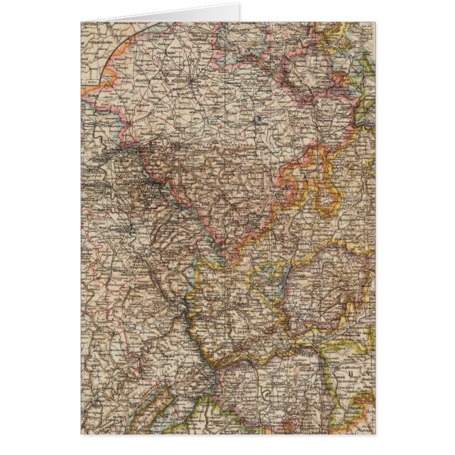 Rhenish Prussia, Westphalia, HesseNassau (Voorkant)