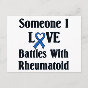 Rheumatoïde RA Briefkaart