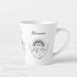 Rhiannon Celtic Welsh Moon Goddess Pagan Wicca Latte Mok