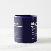 Rhiannon Personalized Name Coffee Mug (Centre)