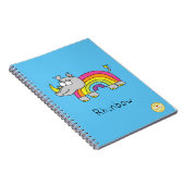 Rhinbow Rhino Rainbow Carnet (Côté Droit)