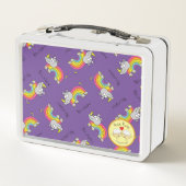 Rhinbow Rhino Rainbow Lunch Box Orange (Dos)