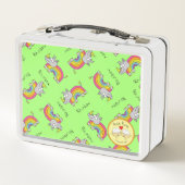 Rhinbow Rhino Rainbow Lunch Box Rose (Dos)
