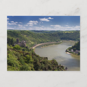 Rhine Valley - Castle Katz briefkaart