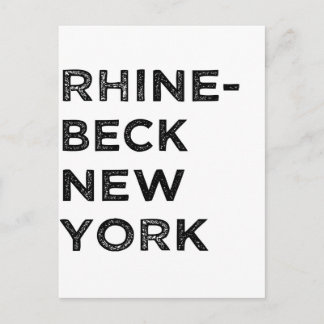 RHINEBECK NEW YORK BRIEFKAART