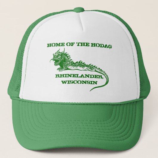 Rhinelander Wisconsin Home of the Hodag Pet Pet (Voorkant)