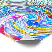 RhineStone 5 Swirl Poster parfait (Coin)