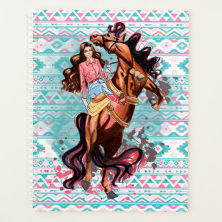 Rhinestone Cowgirl Horse Thed Planner