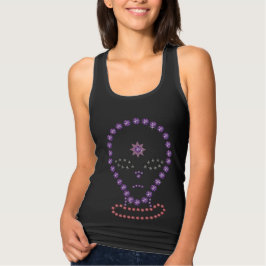 Rhinestone Design Alien Tanktop