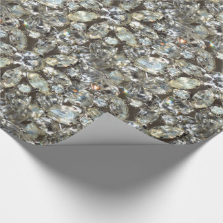 Rhinestone Diamond Bling Mirror-patroon Cadeaupapier