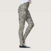 Rhinestone Diamond Bling Mirror Patroon Leggings (Rechts)