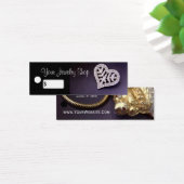 Rhinestone Hart Sieraden Prijs Labels Mini Visitekaartjes (Bureau)