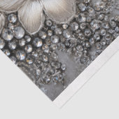 Rhinestone Patina, achtergrond Bling Tissuepapier (Detail)