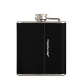 Rhinestone Skull Heupfles (Achterkant)