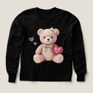 Rhinestone Valentine Bear